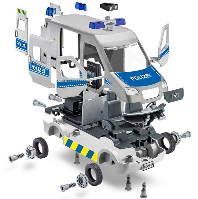 Revell maketa Policijsko vozilo RV00811 - pogled 4