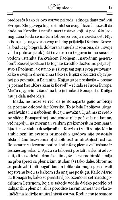 Napoleon, Pol Džonson - pogled 4