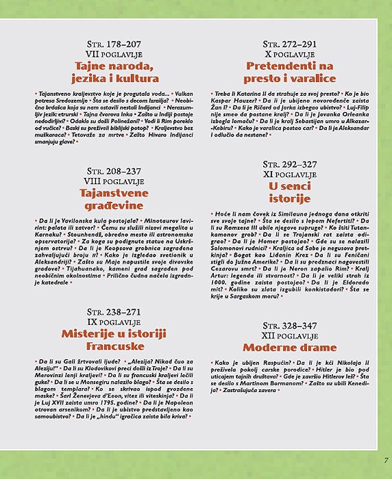 LaRousse Velike Zagonetke Čovečanstva, Žanin For - pogled 4