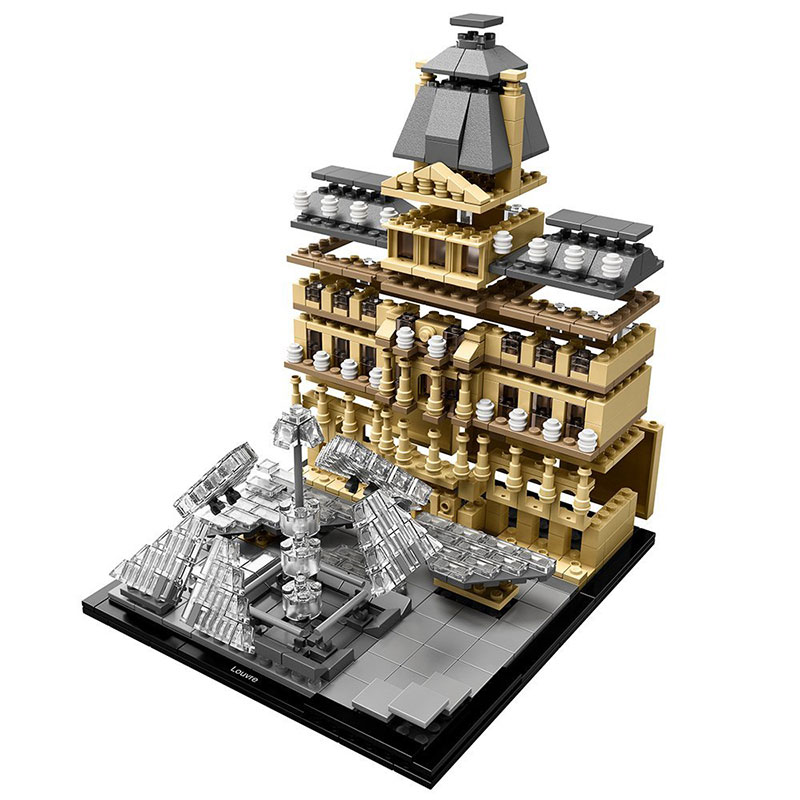 LEGO® kocke Architecture - Muzej Luvr 21024 - pogled 4