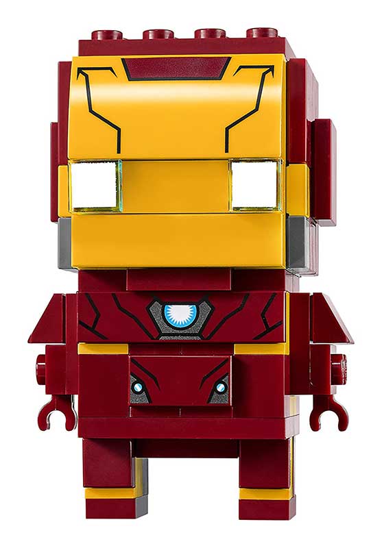 LEGO® kocke BrickHeadz - Kockoglavci - Iron Man 41590 - pogled 4