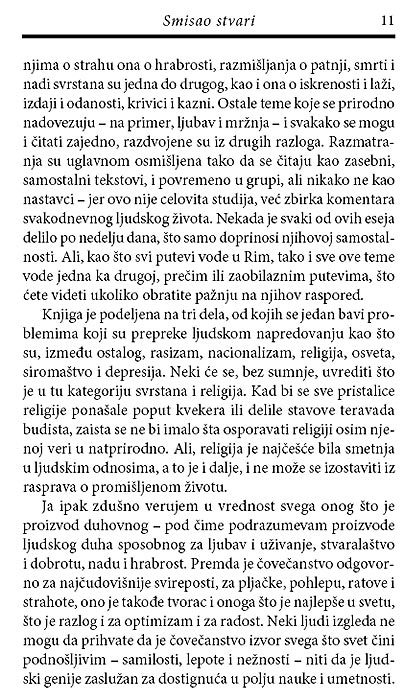 Smisao Stvari, E. K. Grejling - pogled 4