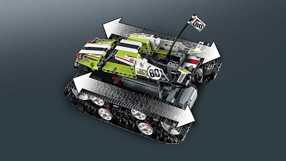 LEGO® Technic - Model 2 u 1 - RC Tracked Racer - Trkač na daljinsko upravljanje - Terenski kamion  370 delova 42065 - pogled 4