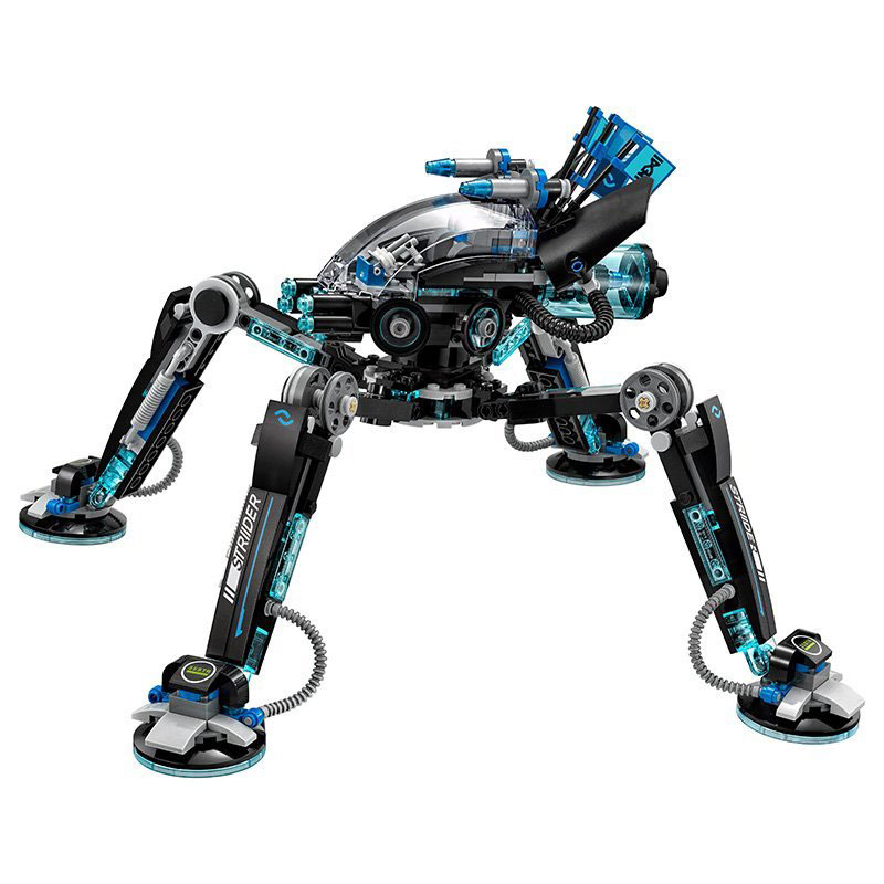 LEGO® NINJAGO kocke  Water Strider - Dugonogi vodohodač 494 dela 70611 - pogled 4