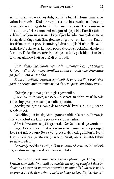 Ðavo Se Tome Još Smeje, Režin Deforž - pogled 4