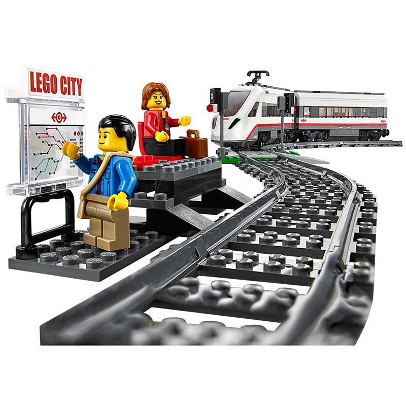 LEGO® City kocke Brzi putnički voz 60051 - pogled 4