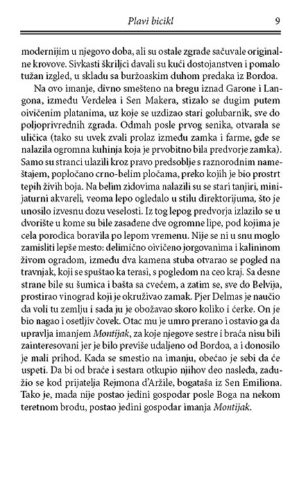 Plavi Bicikl, Režin Deforž - pogled 4