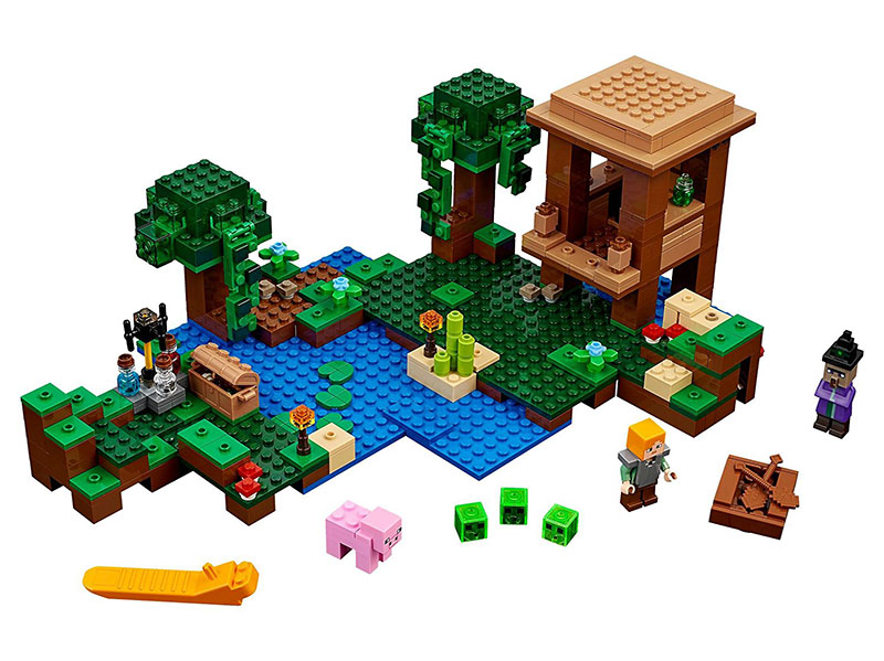 LEGO® Minecraft kocke  The Witch Hut - Vešticina kuća  502 dela  21133 - pogled 4