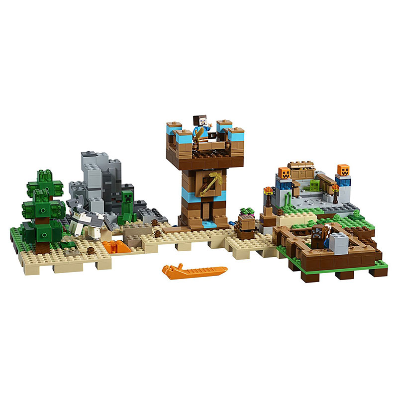 LEGO® Minecraft kocke  The Crafting Box 2.0 - Kutija za gradnju 2.0  717 delova  21135 - pogled 4