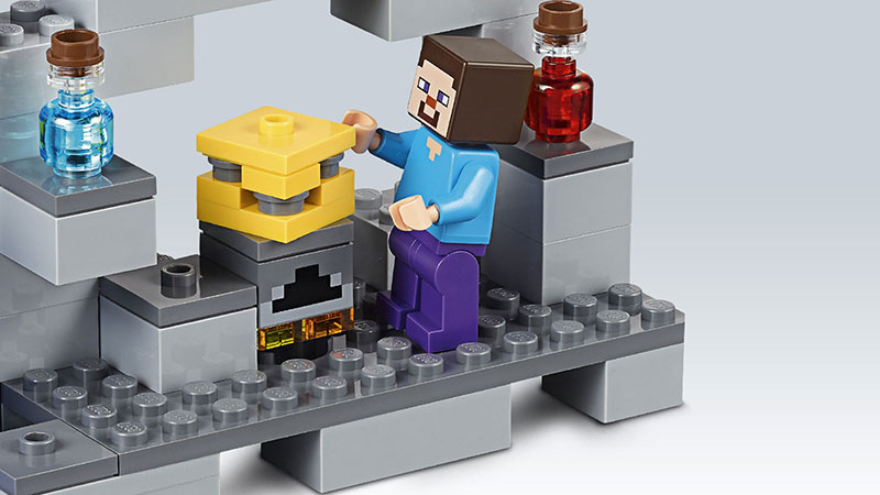 LEGO® Minecraft kocke  The Ocean Monument - Okean  1122 dela  21136 - pogled 4