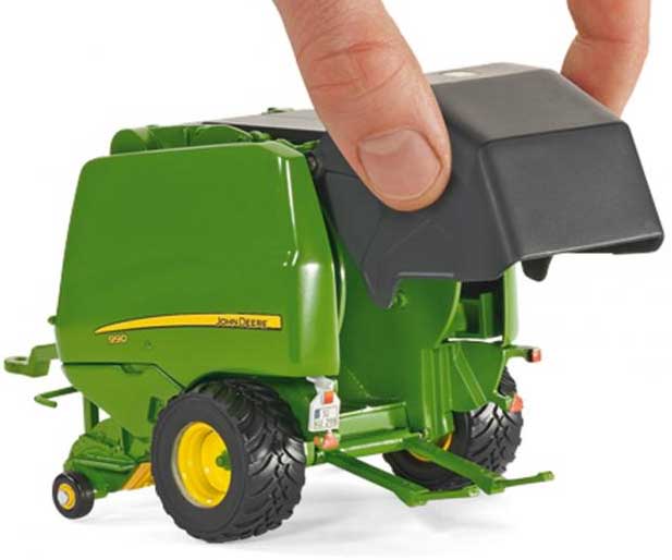 Siku model Priključna mašina za baliranje John Deere 2465 - pogled 4
