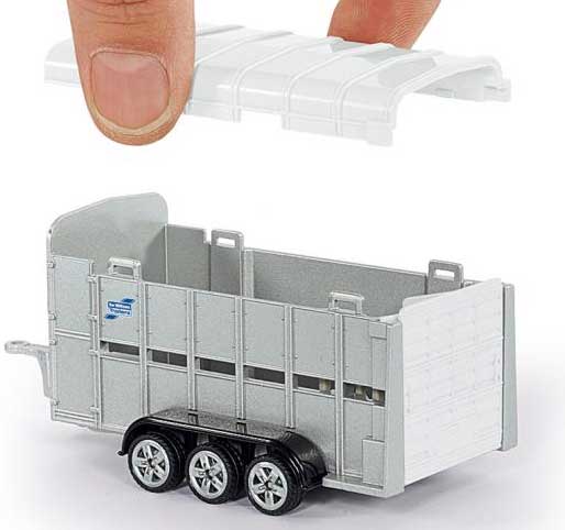 Siku model John Deere traktor sa prikolicom za stoku 1956 - pogled 4