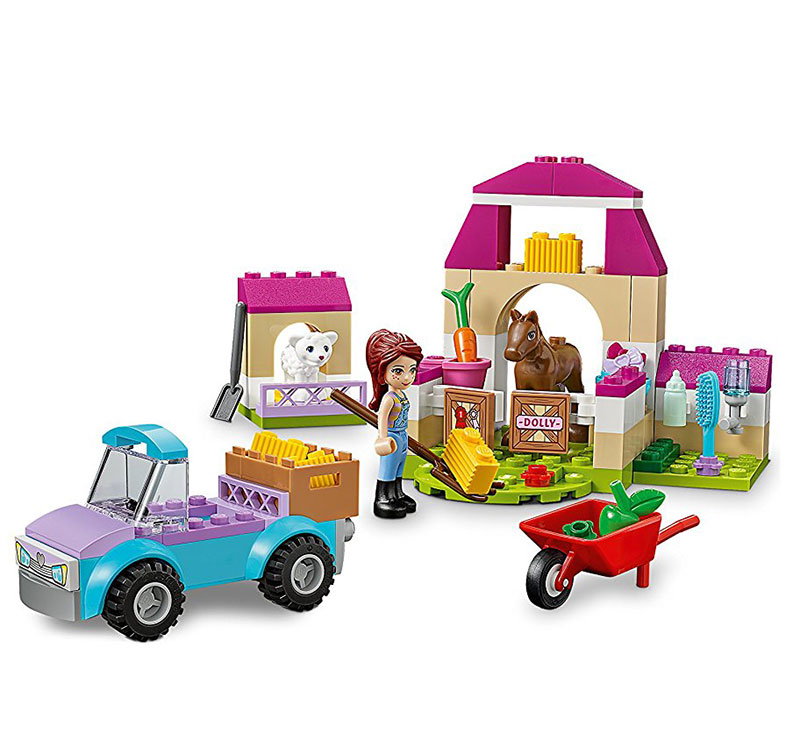 LEGO® Juniors kocke LEGO® FRIENDS - Mias Farm Suitcase – Koferče: Miina farma 100 delova 10746 - pogled 4