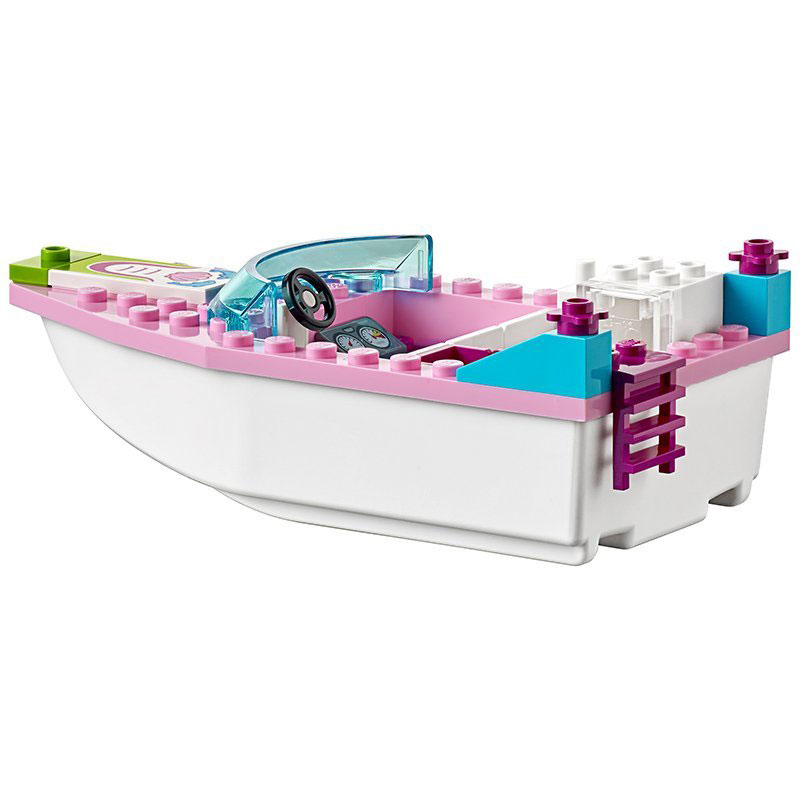 LEGO® Juniors kocke LEGO® FRIENDS - Andrea and Stephanies Beach Holiday - Andrein i Stefanin odmor na plaži  143 dela 10747 - pogled 4