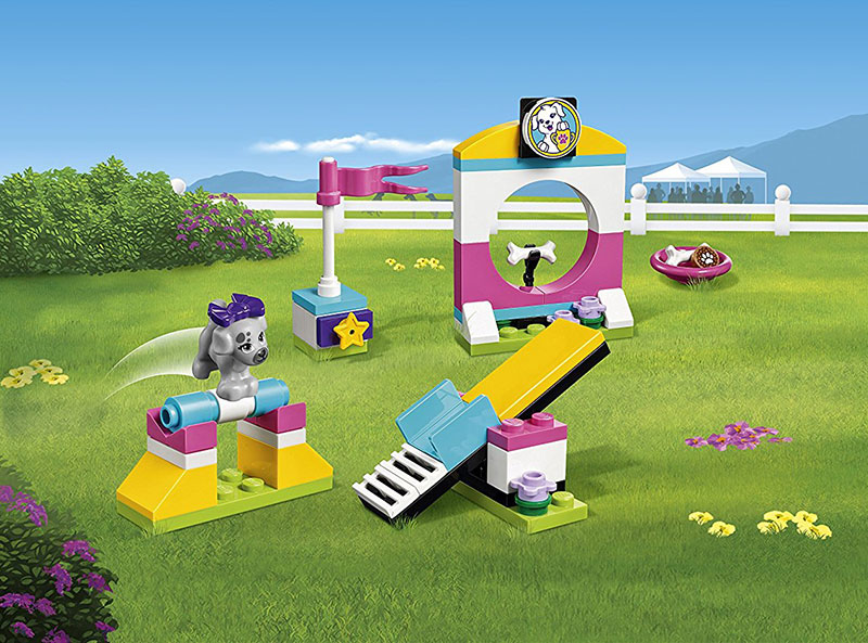 LEGO® FRIENDS kocke  Puppy Playground - Štenci: Igralište 62 dela 41303 - pogled 4