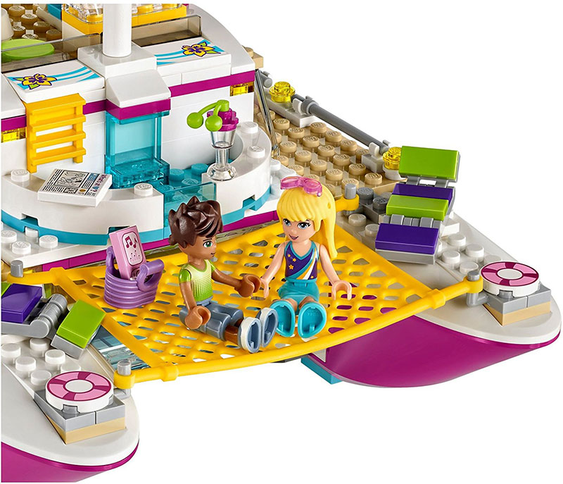 LEGO® FRIENDS kocke Sunshine Catamaran – Sunčani katamaran 603 dela 41317 - pogled 4