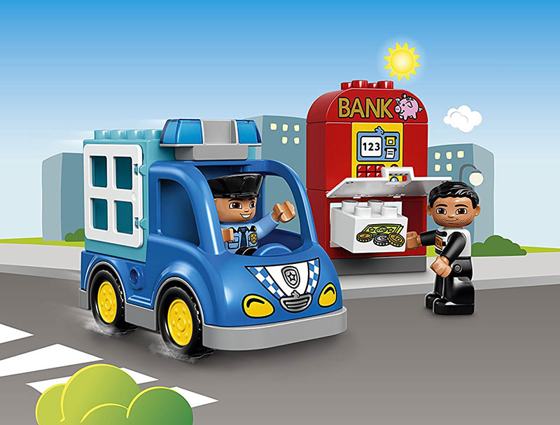 LEGO® DUPLO® kocke Police Patrol – Policijska patrola 15 delova 10809 - pogled 4