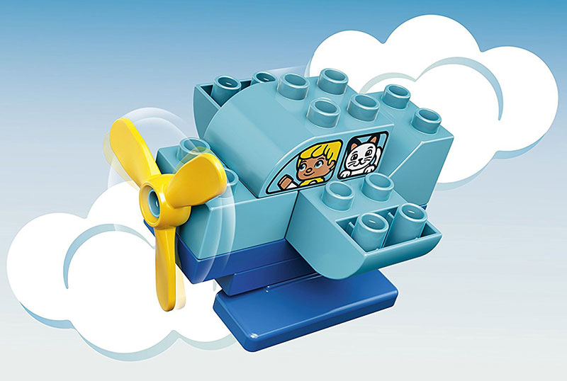 LEGO® DUPLO® kocke My First Plane – Moj prvi avion 10 delova 10849 - pogled 4