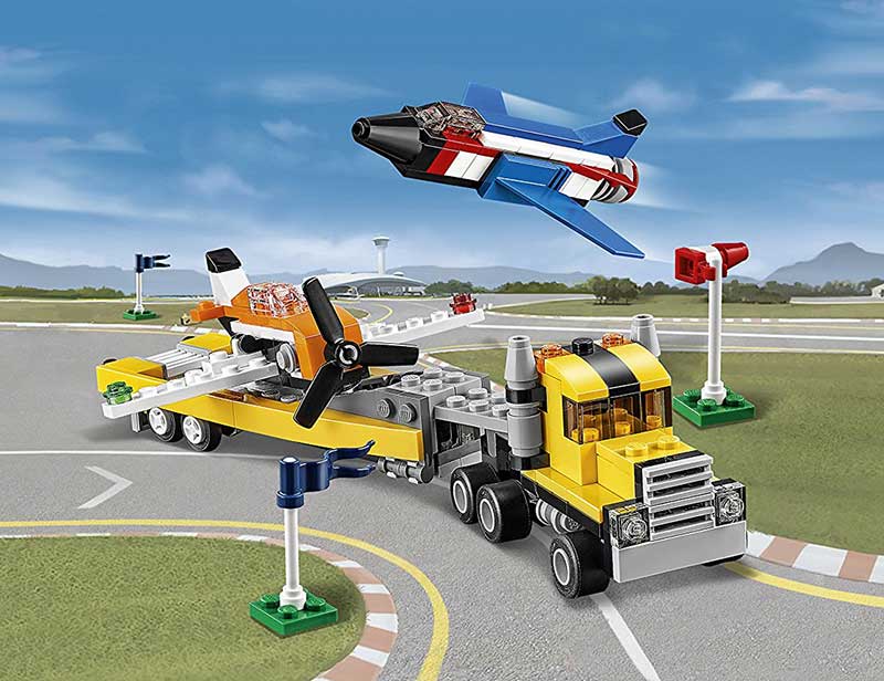 LEGO® Creator kocke 3 in 1 - Airshow Aces - Asovi aero mitinga 246 delova  31060 - pogled 4