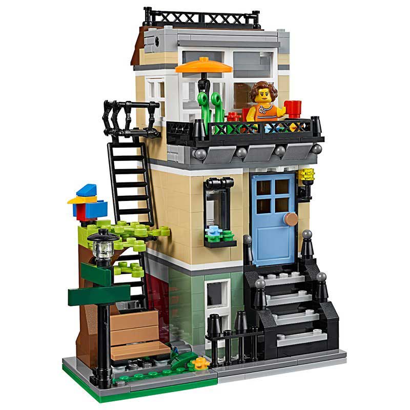 LEGO® Creator kocke 3 in 1 - Park Street Townhouse – Kuća iz Park ulice 566 delova 31065 - pogled 4