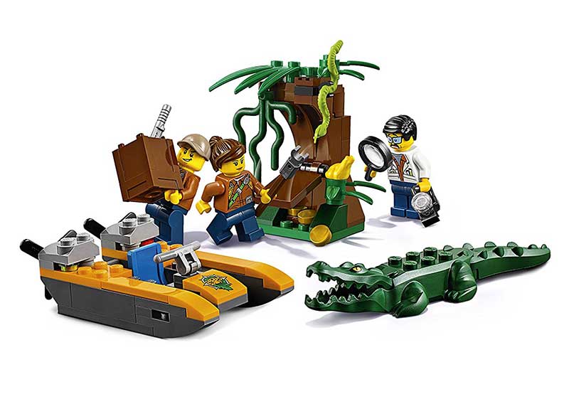LEGO® City kocke Jungle Starter Set – Džungla: Osnovni set 88 delova 60157 - pogled 4