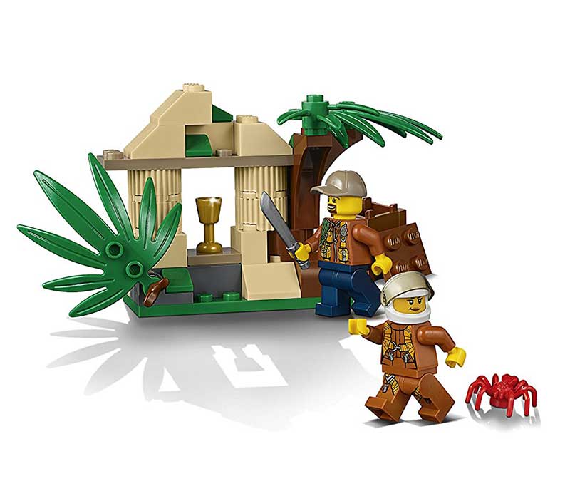 LEGO® City kocke Jungle Cargo Helicopter - Džungla: Teretni helikopter 201 deo 60158 - pogled 4