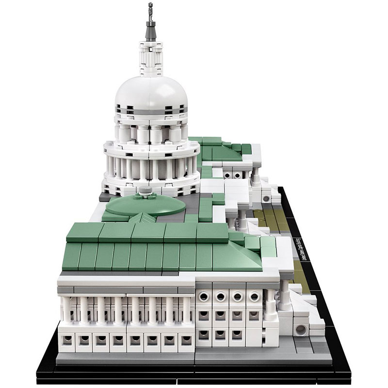 LEGO® Architecture kocke United States Capitol Building - Kapitol 1032 dela 21030 - pogled 4