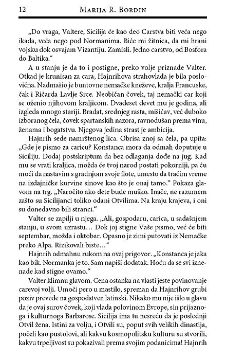 Soko Od Palerma, Marija R. Bordin - pogled 4