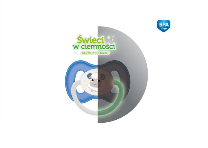 Canpol Silikonska varalica svetleća 0 - 6m BUNNY 23/268 - pogled 4