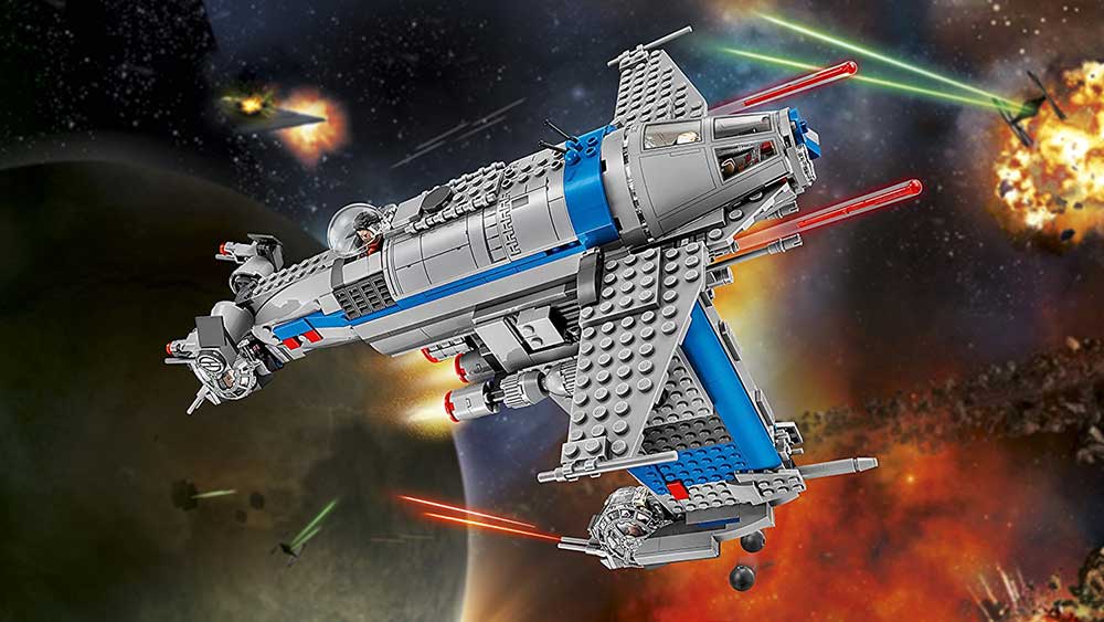 LEGO® STAR WARS™ kocke Resistance Bomber - Bombaš Otpora 780 delova 75188 - pogled 4