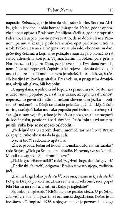 Dobar Nemac, Džozef Kanon - pogled 4