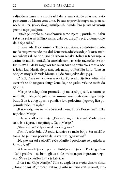 Venac Od Trave I - Lav Sa Istoka, Kolin Mekalou - pogled 4