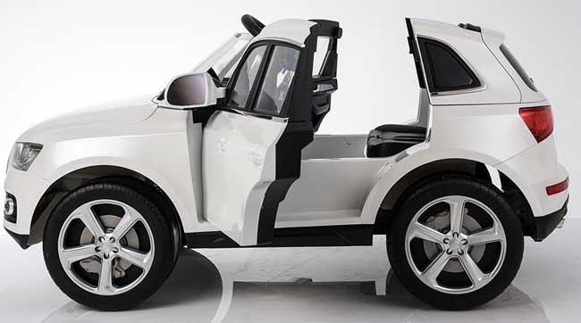 Dečiji automobil na akumulator Audi Q5 230 beli - pogled 4