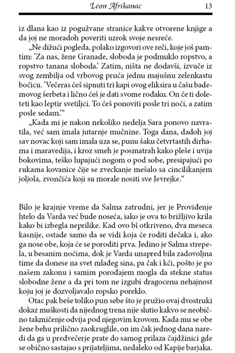 Leon Afrikanac, Amin Maluf - pogled 4