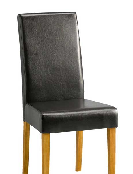 Trpezarijska garnitura Nela Sto i 4 stolice braon - pogled 4