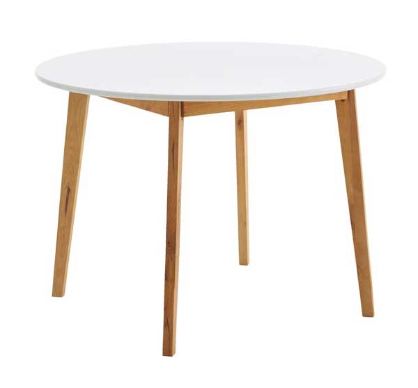 Trpezarijska garnitura Yogi Sto i 4 stolice krem - pogled 4