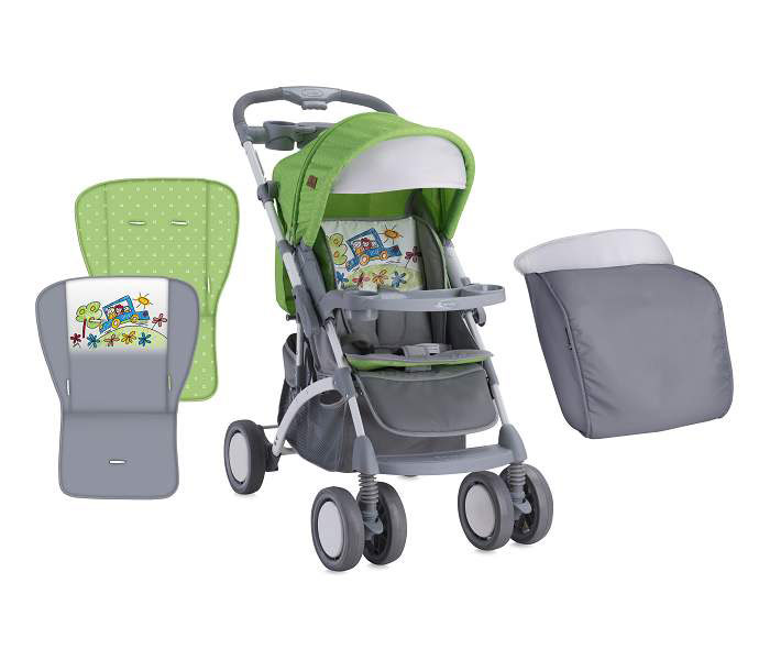 Lorelli Kolica APOLLO Green and Grey Car + Torba za mame - pogled 4
