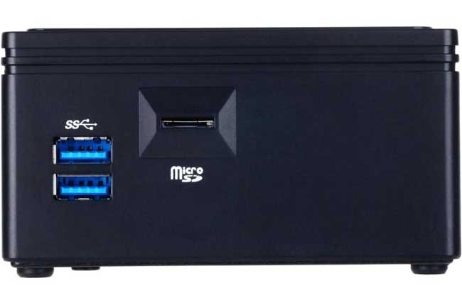 Računar Mini PC Gigabyte GB-Bace-3000 Brix Intel N3000 1.04GHz (2.08GHz) - pogled 4