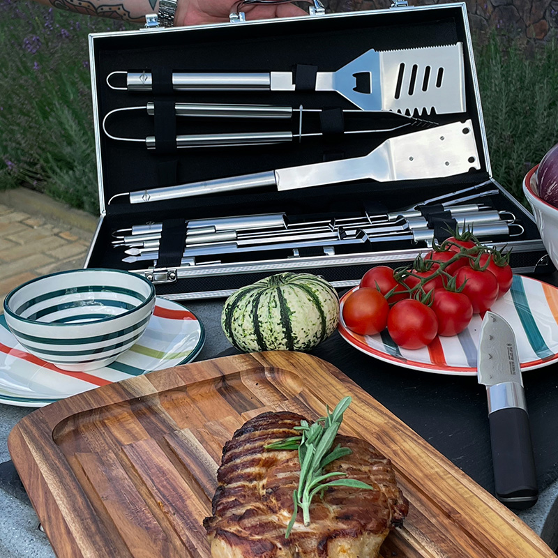 KUCHENPROFI Veliki set pribora za roštilj Arizona 16 delova - pogled 4