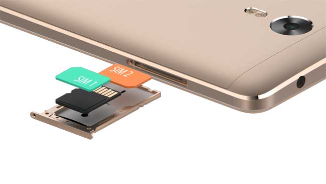 Mobilni telefon Vivax Smart Fly 4 gold - pogled 4