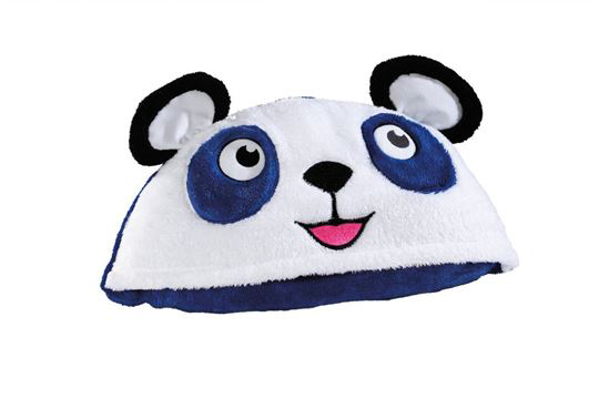 Dečije ćebe koje svetli u mraku sa kapuljačom panda - pogled 4