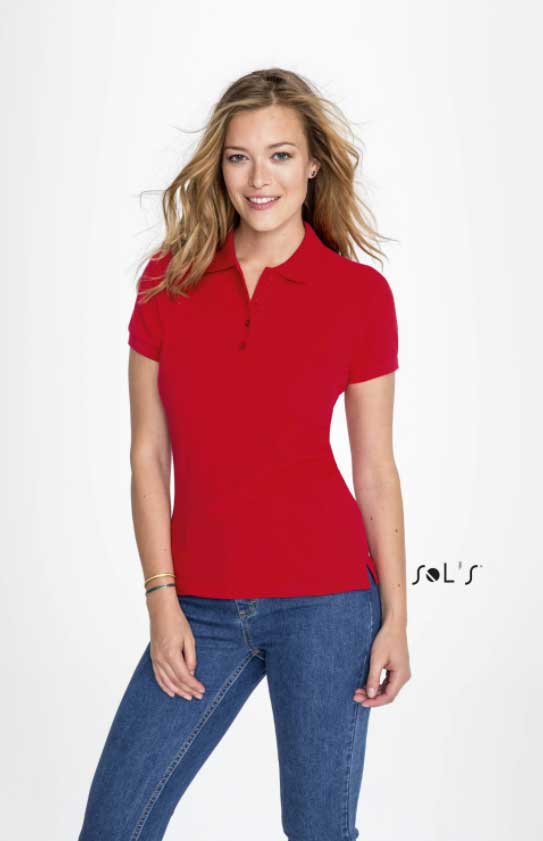 Polo majica za žene Sols People Navy veličina XXL 11310 - pogled 4