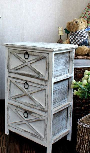 Rustik Komoda Sa 3 Fioke - pogled 4