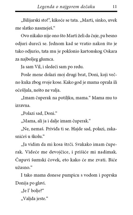 Legenda o Najgorem Dečaku Na Svetu, Oin Kolfer - pogled 4