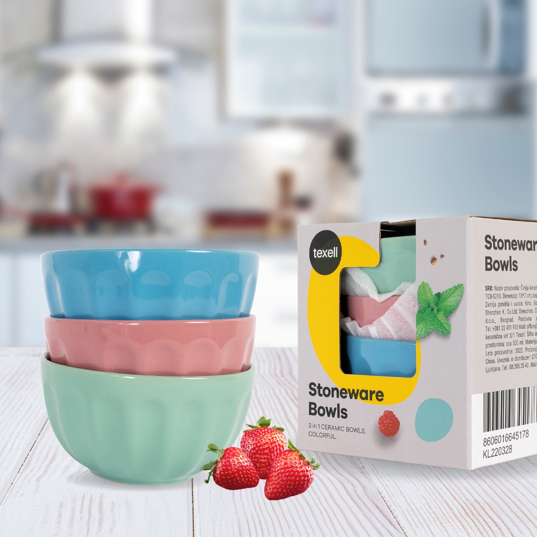 Set keramičkih činija 3/1  - pogled 4