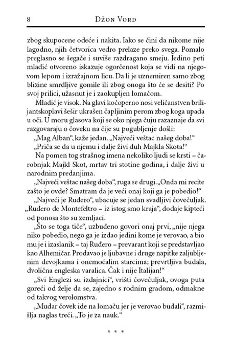 Sudbina Kamena 2 : Kamen Tuge, Džon Vord - pogled 4