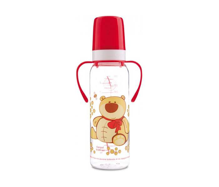 Canpol Flašica za bebe HAPPY ANIMALS 250ml  sa ručkama 11/845 - pogled 4