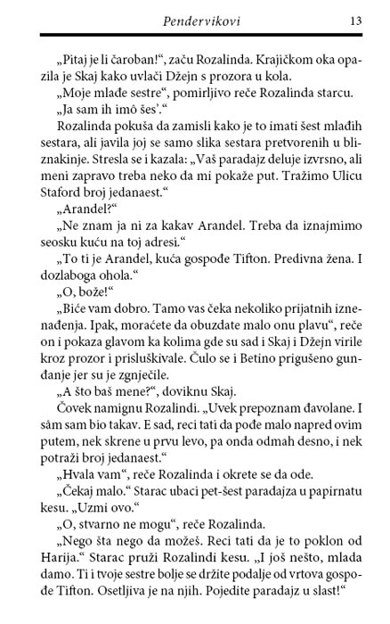 Pendervikovi, Džini Berdsol - pogled 4