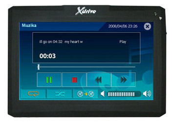 Xdrive GPS-43B Navigacioni sistem sa SCG mapama - pogled 4