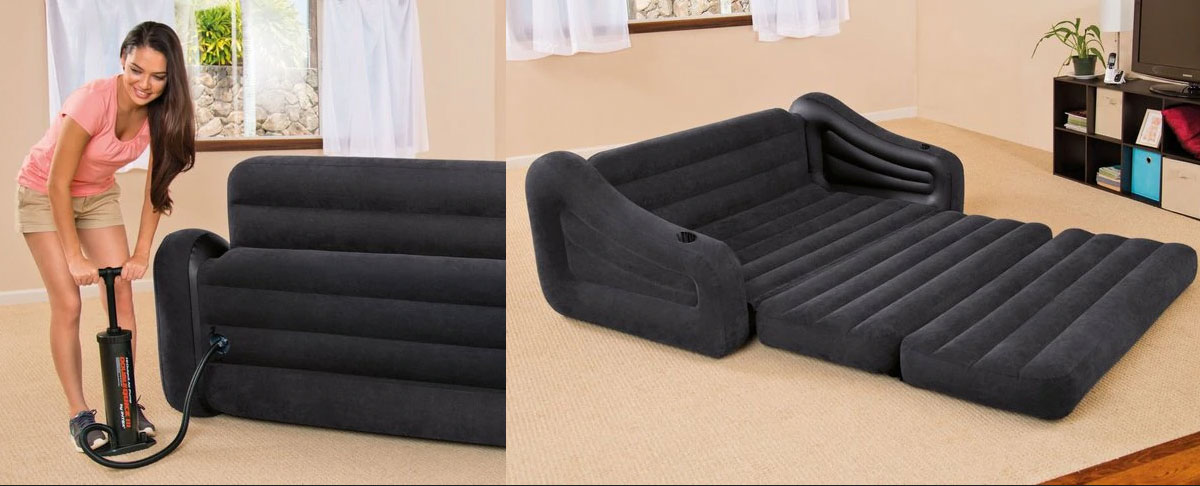 Dvosed Na Naduvavanje Sa Mogućnošću Razvlačenja - Intex 68566 - pogled 4